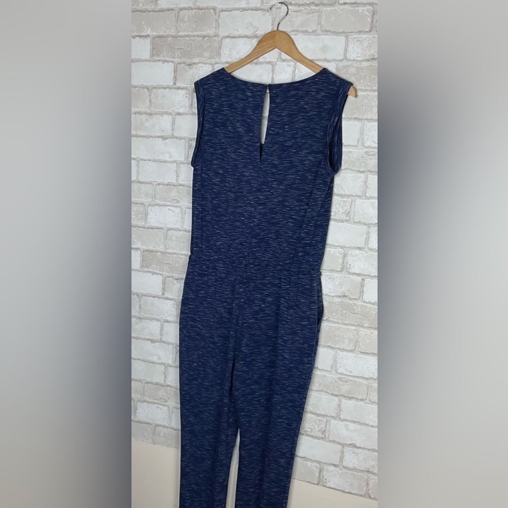 GAP Comet Blue Sleeveless Jumpsuit Size M - Picture 8 of 16